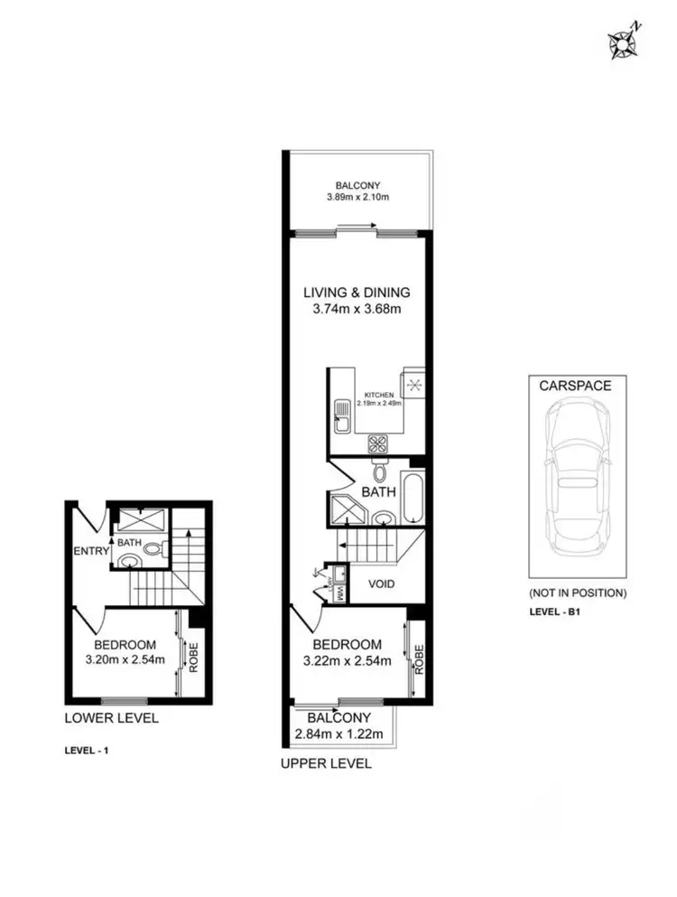 Floorplan of Homely unit listing, 111/17-21 The Crescent, Fairfield NSW 2165