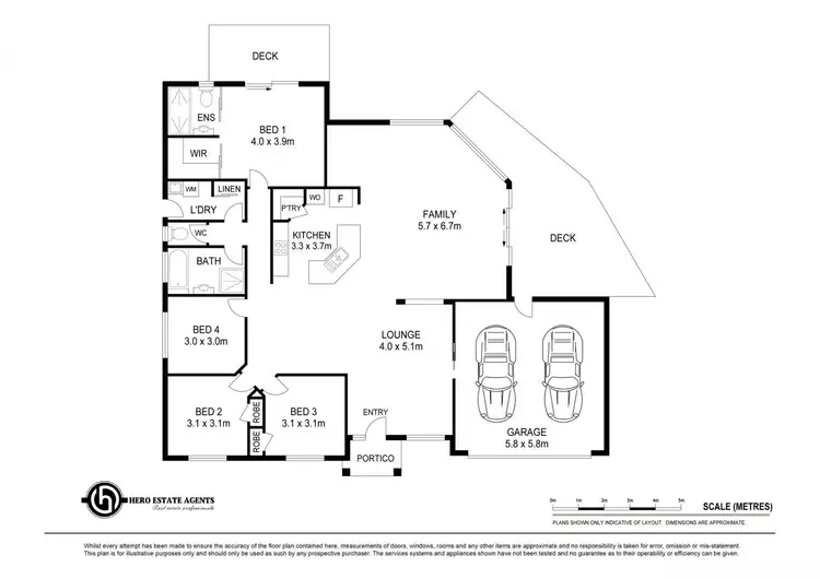 Floorplan of Homely house listing, 4 Talisman Court, Eatons Hill QLD 4037