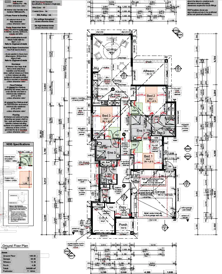 Floorplan of Homely house listing, 24 Bookara Road, Midvale WA 6056