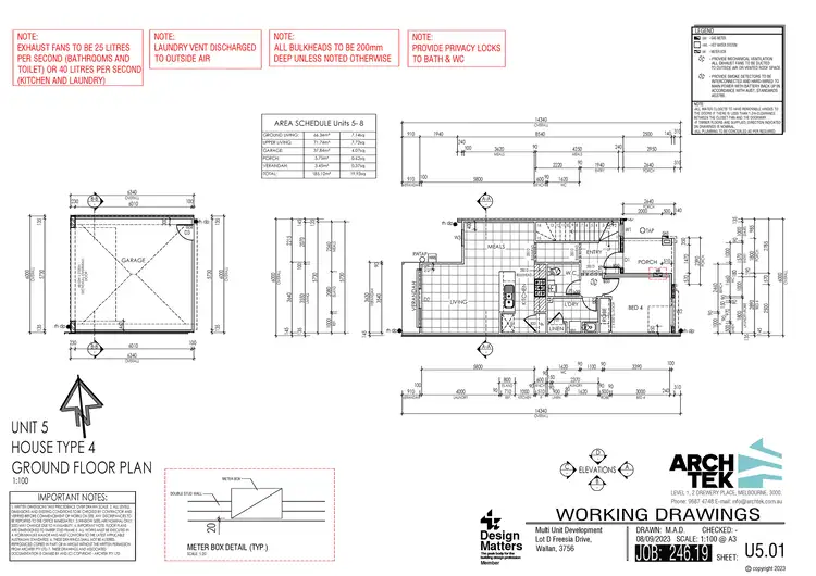 Floorplan of Homely townhouse listing, 15 Freesia Drive, Wallan VIC 3756