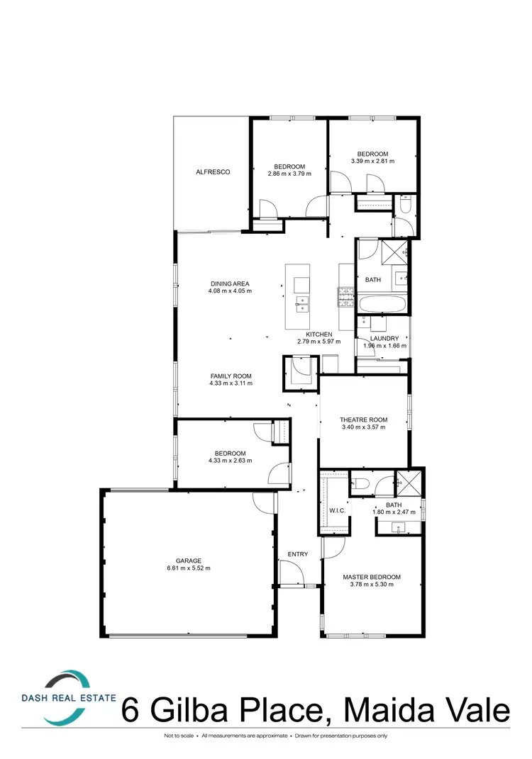 Floorplan of Homely house listing, 6 Gilba Place, Maida Vale WA 6057