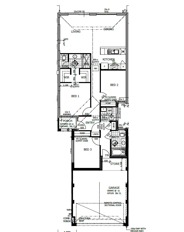 Floorplan of Homely house listing, 1 Pygmy Lane, Baldivis WA 6171