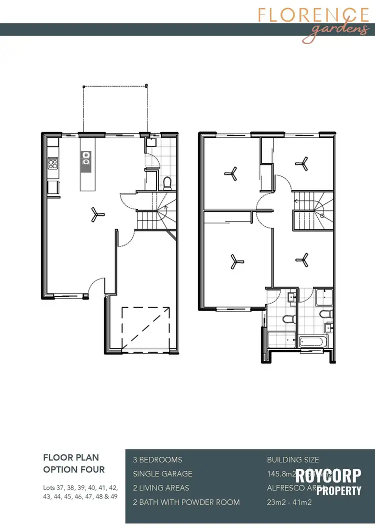 Floorplan of Homely townhouse listing, 45/36 Beveridge Road, Thornlands QLD 4164