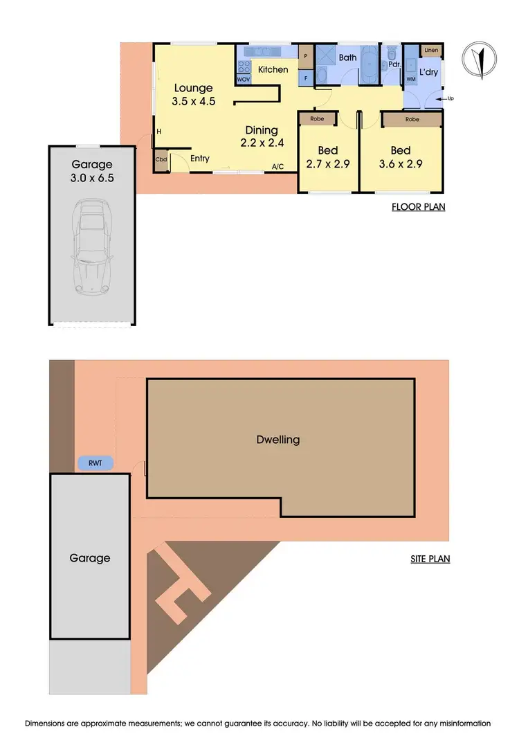Floorplan of Homely villa listing, 94C Blyth Street, Altona VIC 3018