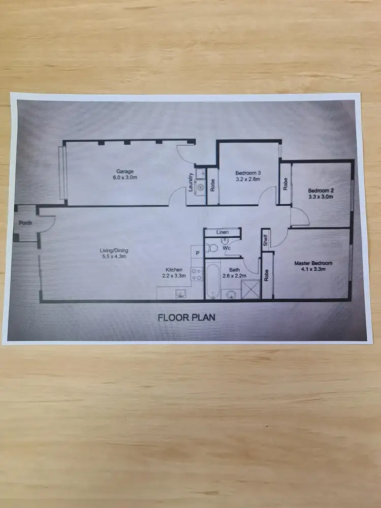 Floorplan of Homely house listing, 68 Whitmore Crescent, Watson ACT 2602