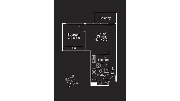 Floorplan of Homely apartment listing, 905/318 Lt Lonsdale Street, Melbourne VIC 3000