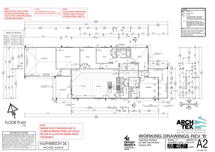 Floorplan of Homely house listing, 544 Green Hill Road, Eynesbury VIC 3338