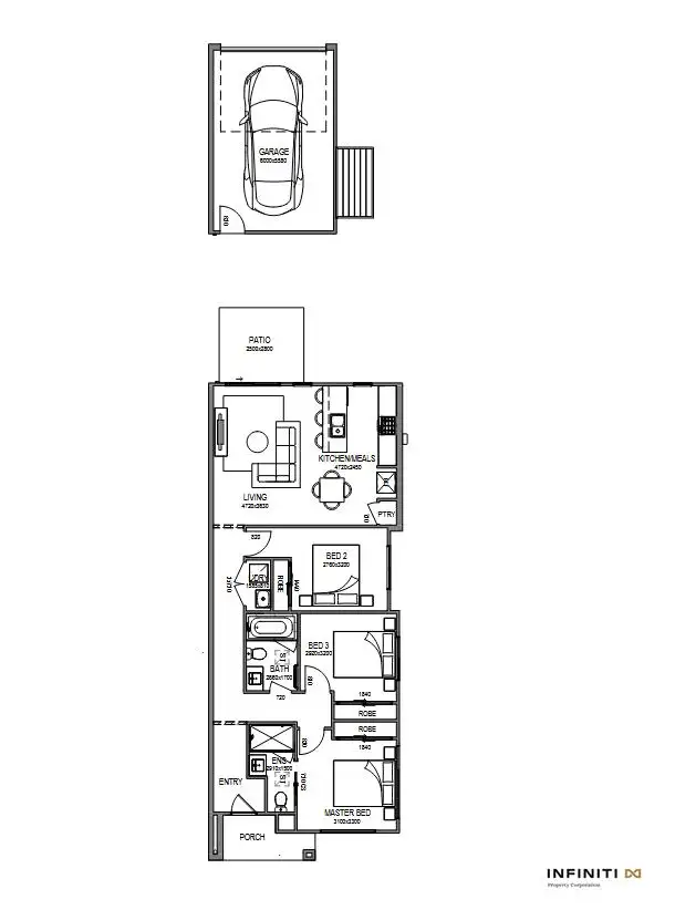 Floorplan of Homely house listing, 20 Arrowgrass Walk, Thornhill Park VIC 3335