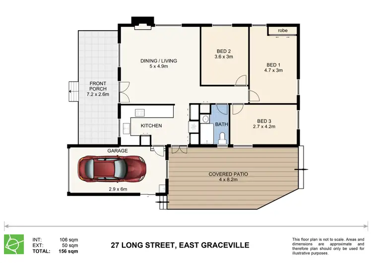 Floorplan of Homely house listing, 271 Long Street East, Graceville QLD 4075