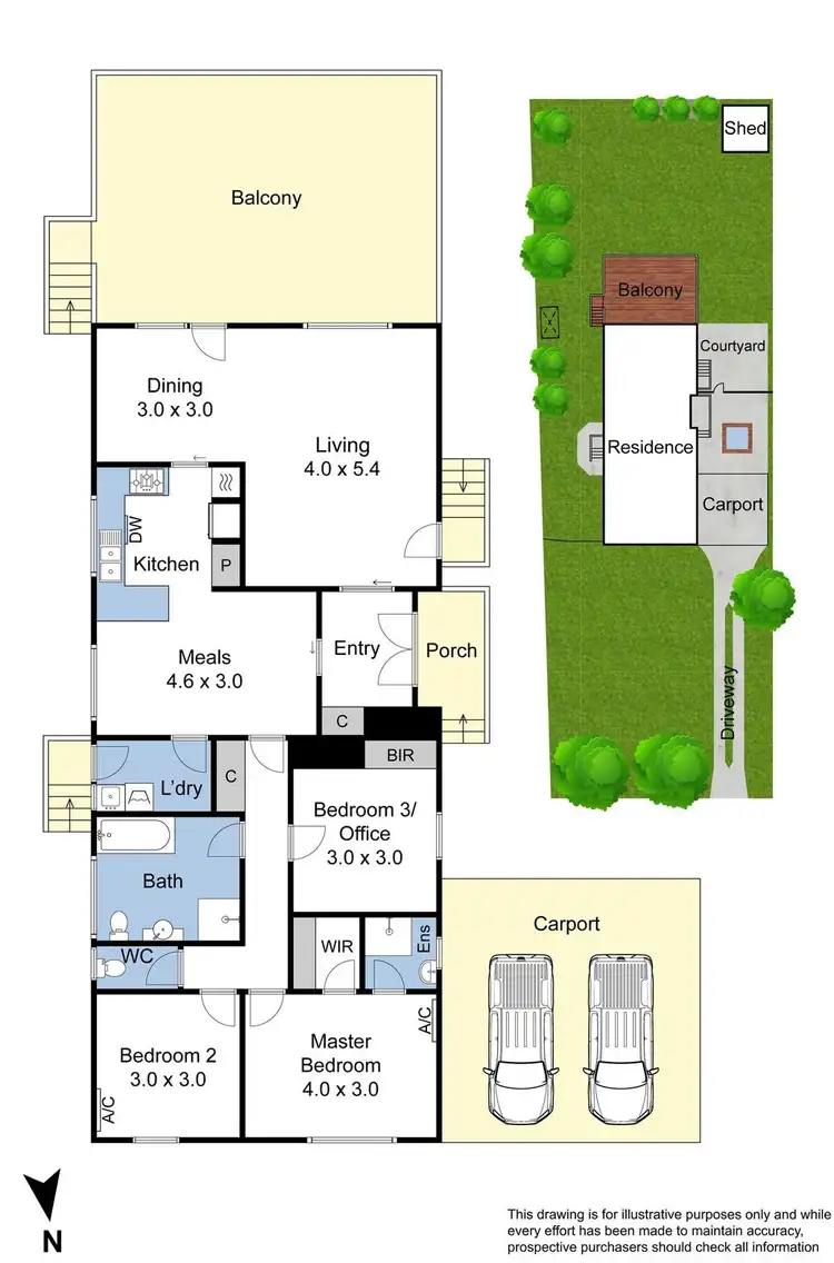 Floorplan of Homely house listing, 10 Morrison Court, Mount Waverley VIC 3149