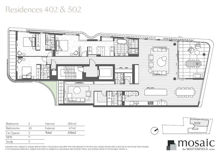 Floorplan of Homely apartment listing, 402/88 Duporth Avenue, Maroochydore QLD 4558