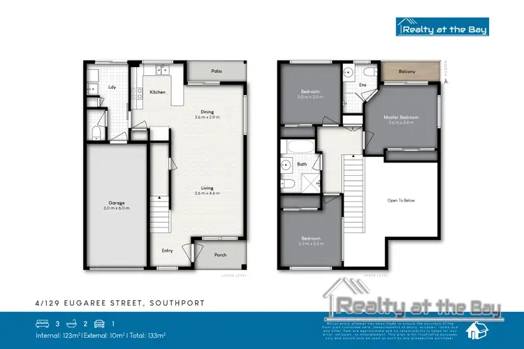 Floorplan of Homely house listing, 4/129 Eugaree Street, Southport QLD 4215