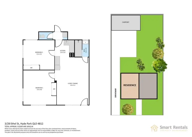 Floorplan of Homely house listing, 3/28 Ethel Street, Hyde Park QLD 4812