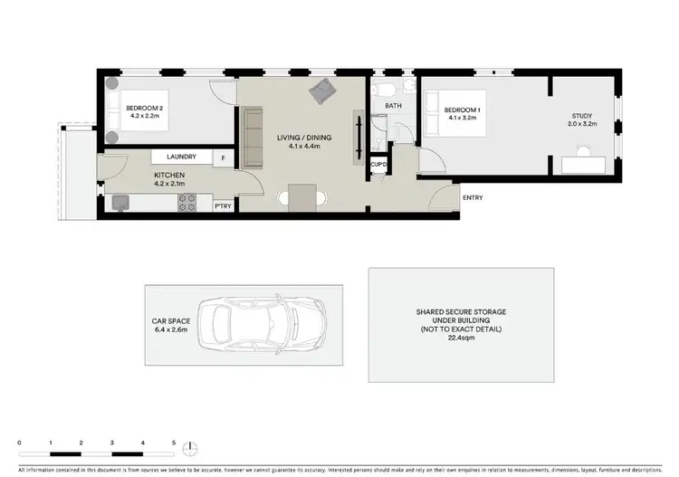 Floorplan of Homely apartment listing, 4/12 Figtree Avenue, Randwick NSW 2031