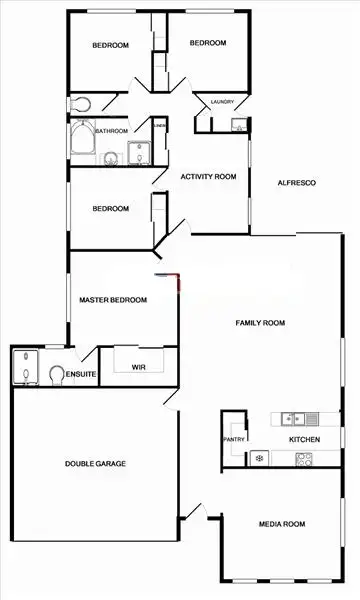 Floorplan of Homely house listing, 59 Creekside Drive, Sippy Downs QLD 4556