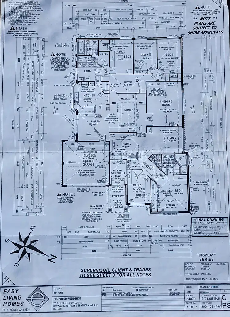 Floorplan of Homely house listing, 71 Wadhurst Road, Butler WA 6036