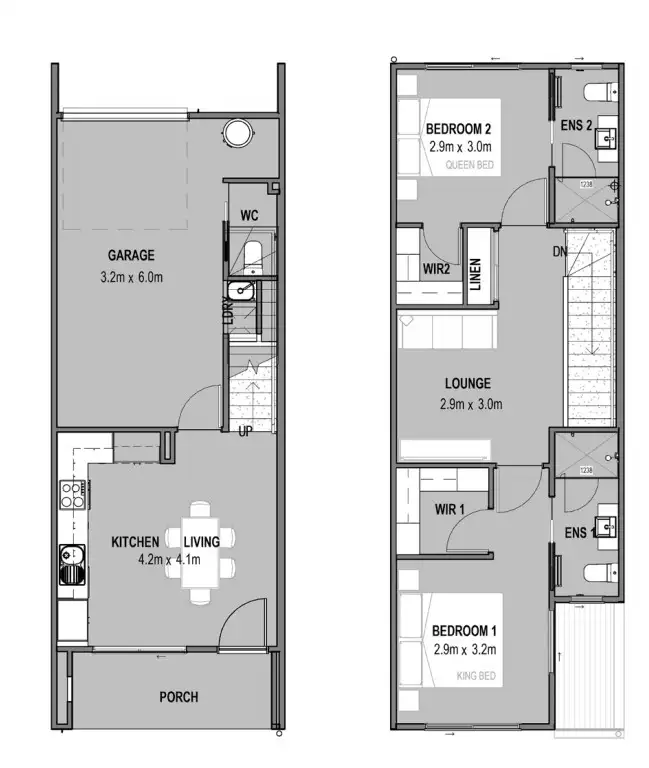 Floorplan of Homely townhouse listing, 34 Tarcutta La, Nirimba QLD 4551