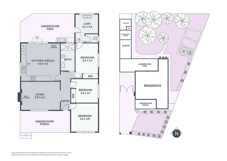 Floorplan of Homely house listing, 48 Anderson Street, Lalor VIC 3075