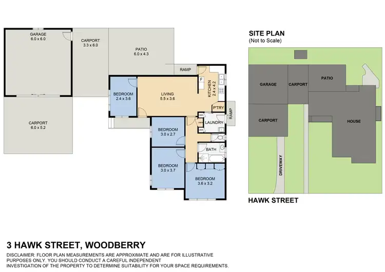 Floorplan of Homely house listing, 3 Hawk Street, Woodberry NSW 2322