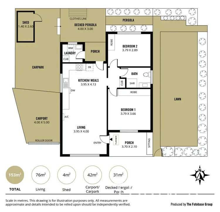 Floorplan of Homely house listing, 8/3 Talbot Street, Erindale SA 5066