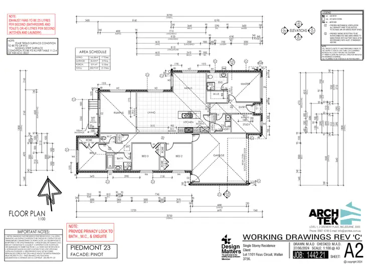 Floorplan of Homely house listing, 32 Ficus Circuit, Wallan VIC 3756