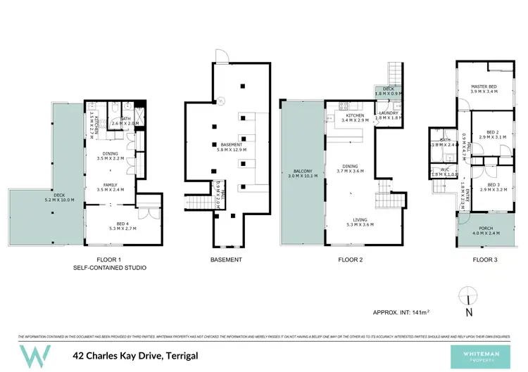 Floorplan of Homely house listing, 42 Charles Kay Drive, Terrigal NSW 2260