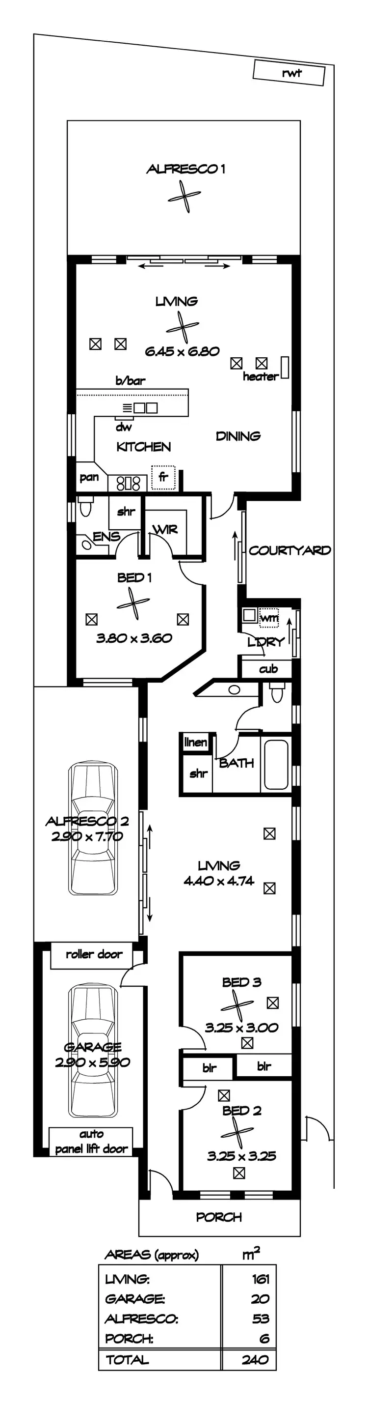 Floorplan of Homely house listing, 16 Warramunga Street, Greenacres SA 5086