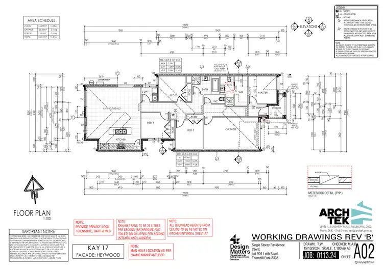 Floorplan of Homely house listing, 10 Leith Road, Thornhill Park VIC 3335