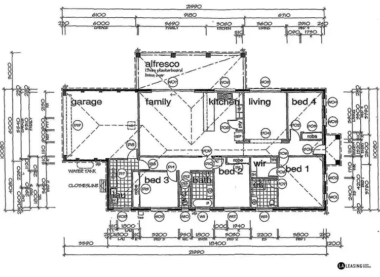 Floorplan of Homely house listing, 2 Dwyer Avenue, Leneva VIC 3691