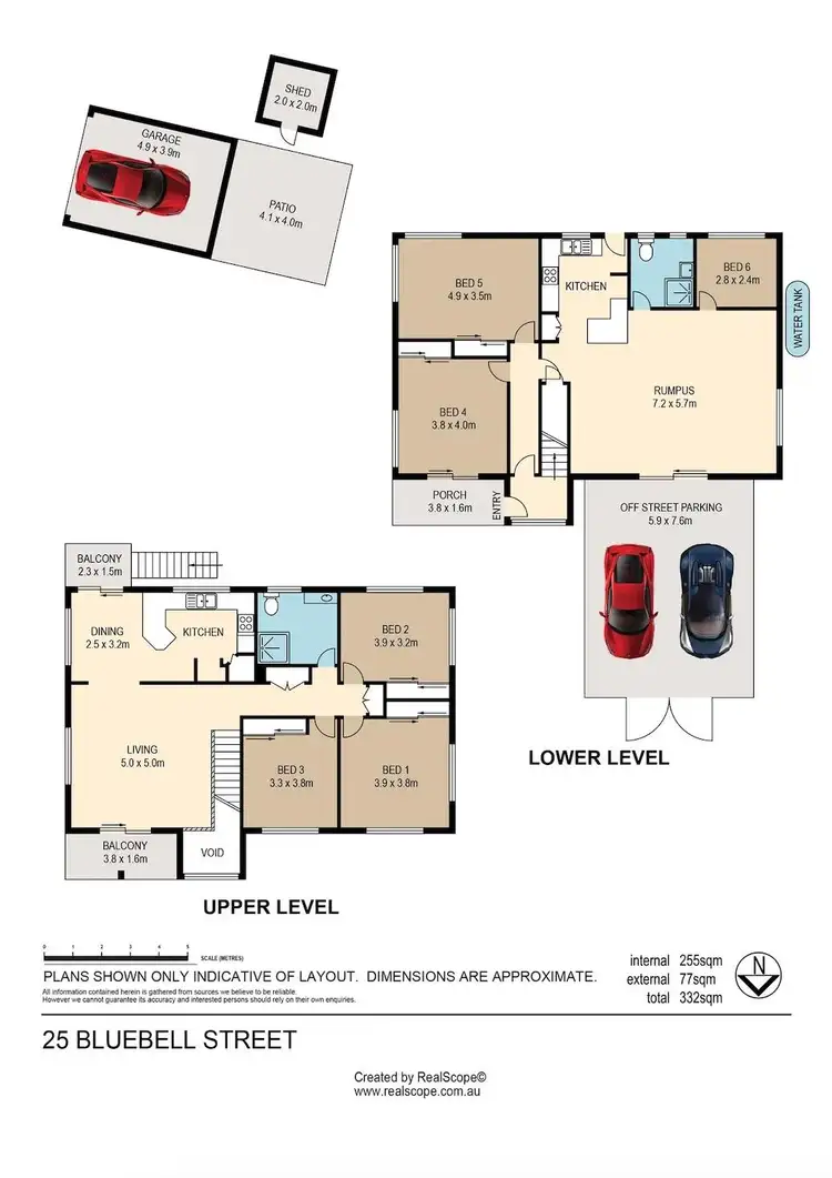 Floorplan of Homely house listing, 25 Bluebell Street, Mansfield QLD 4122