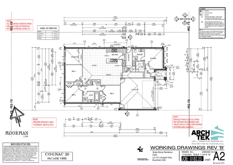 Floorplan of Homely house listing, 14 Limegold Vista, Brookfield VIC 3338