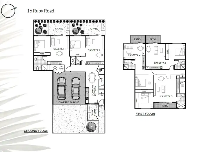 Floorplan of Homely apartment listing, 3/16 Ruby Road, Mitchelton QLD 4053
