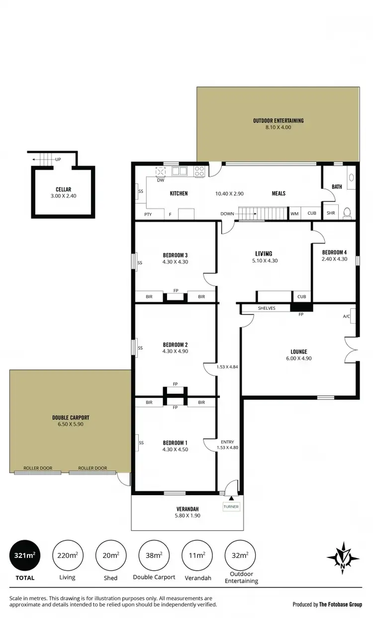 Floorplan of Homely house listing, 70 Grand Junction Road, Rosewater SA 5013