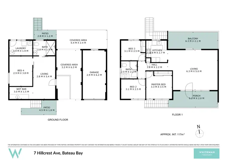 Floorplan of Homely house listing, 7 Hillcrest Avenue, Bateau Bay NSW 2261