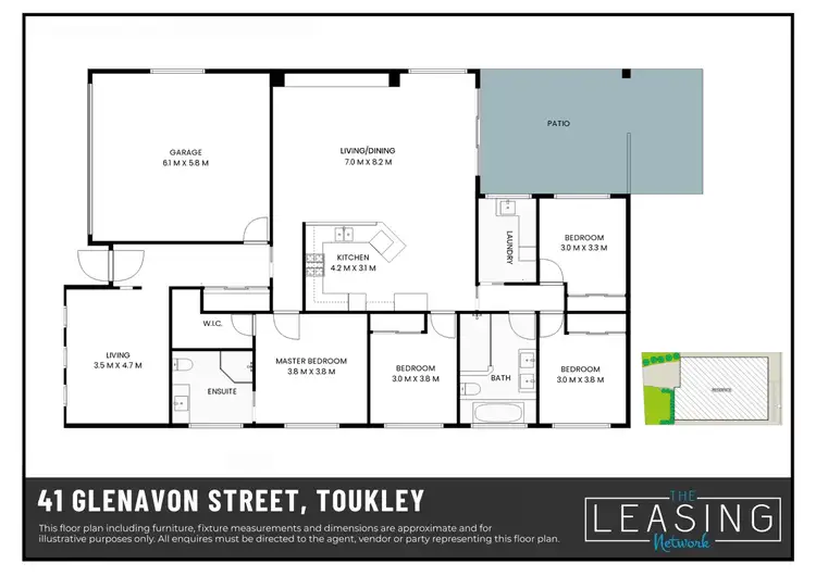 Floorplan of Homely house listing, 41 Glenavon Street, Toukley NSW 2263