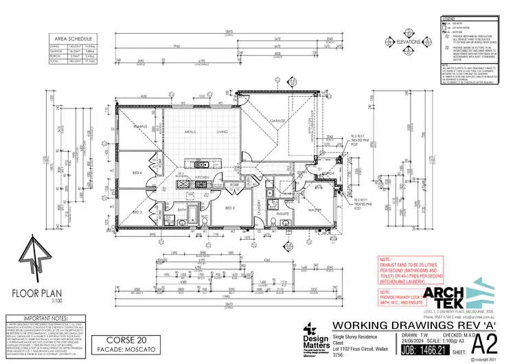 Floorplan of Homely house listing, 34 Ficus Circuit, Wallan VIC 3756