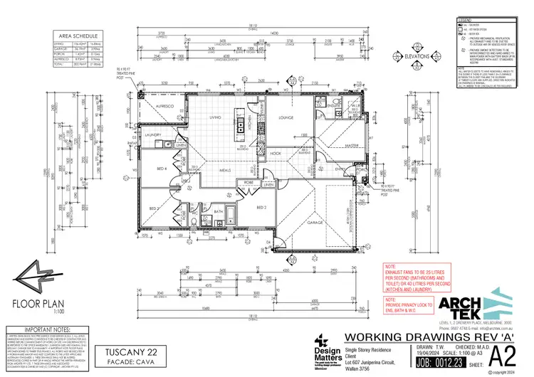 Floorplan of Homely house listing, 3 Juniperina Circuit, Wallan VIC 3756