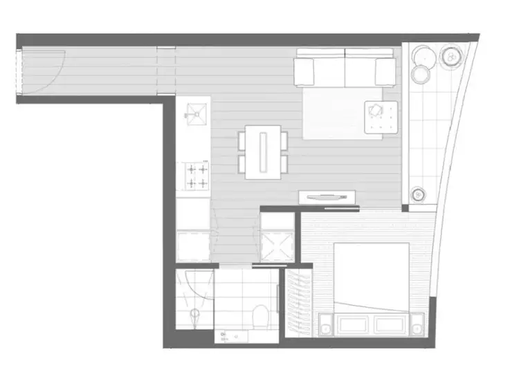 Floorplan of Homely house listing, 1005/135 A'Beckett Street, Melbourne VIC 3000