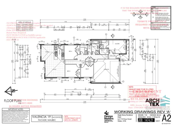 Floorplan of Homely house listing, 16 Ficus Circuit, Wallan VIC 3756