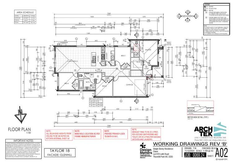 Floorplan of Homely house listing, 9 Leith Road, Thornhill Park VIC 3335