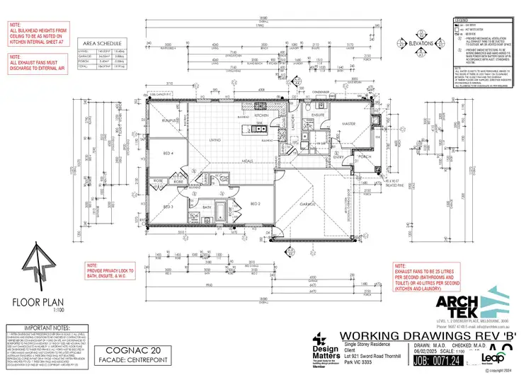 Floorplan of Homely house listing, 6 Sword Road, Thornhill Park VIC 3335