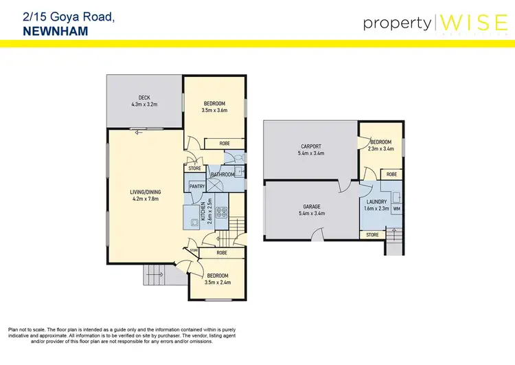 Floorplan of Homely house listing, 2/15 Goya Road, Newnham TAS 7248