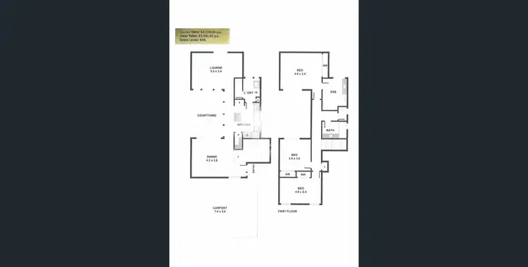 Floorplan of Homely house listing, 60B Teague Street, Victoria Park WA 6100