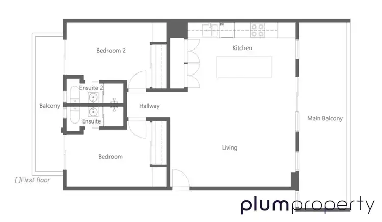 Floorplan of Homely apartment listing, 8/2 Waverley Road, Taringa QLD 4068