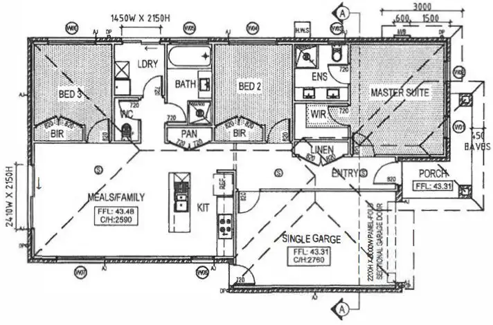 Floorplan of Homely house listing, 17 Nankeen Way, Tarneit VIC 3029
