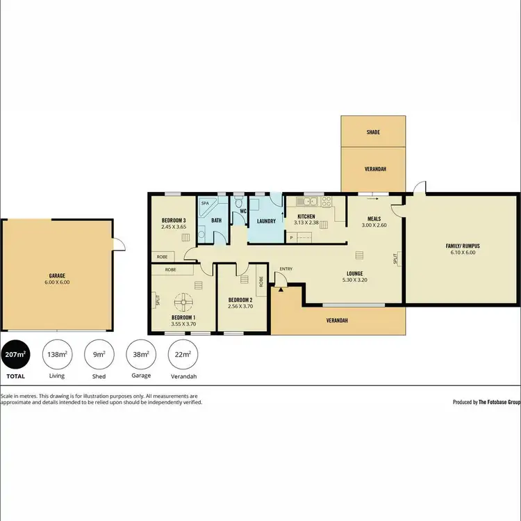 Floorplan of Homely house listing, 12 Illara Street, Salisbury North SA 5108
