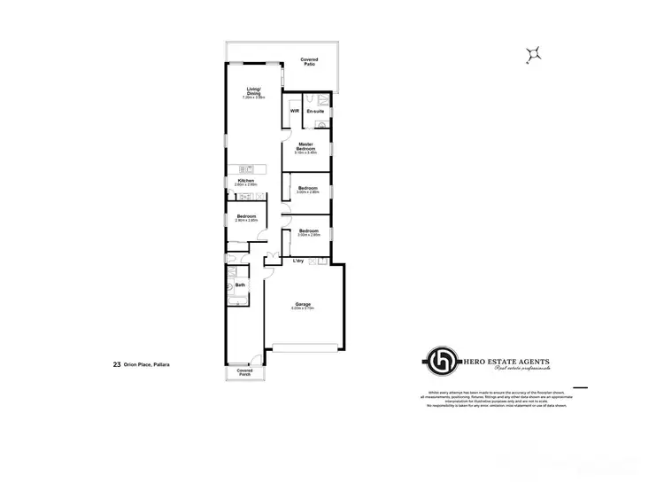 Floorplan of Homely house listing, 23 Orion Place, Pallara QLD 4110