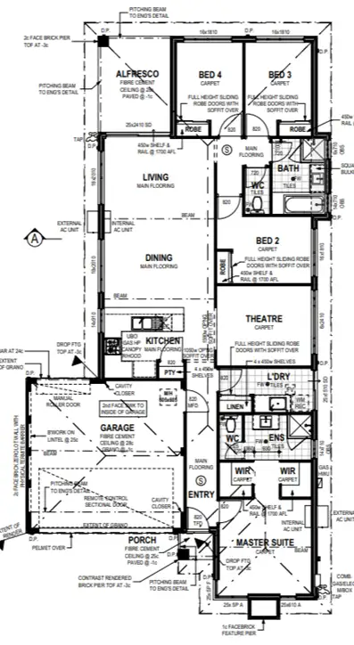 Floorplan of Homely house listing, 28 Orchardleigh Blvd, Lakelands WA 6180