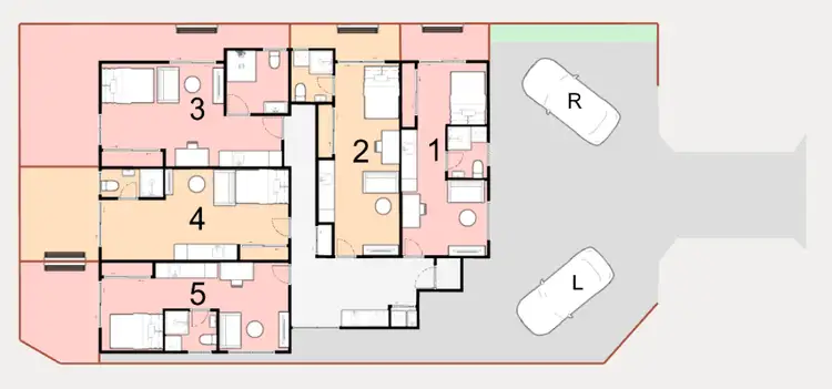 Floorplan of Homely unit listing, 24A King Edward Avenue, Darra QLD 4076