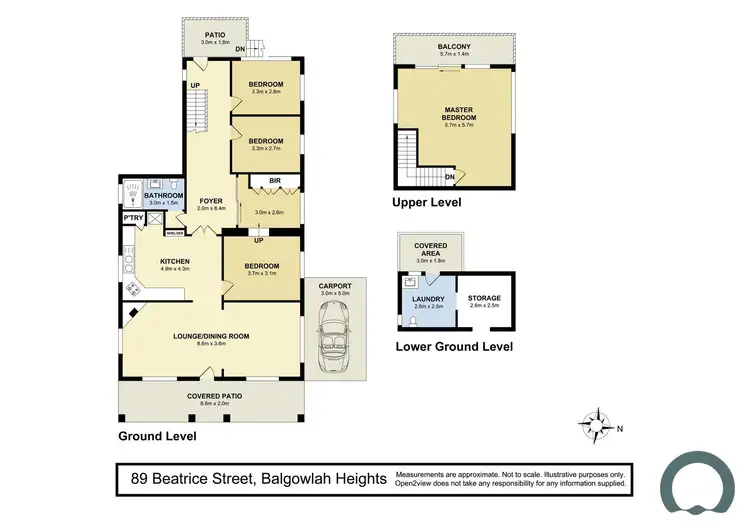 Floorplan of Homely house listing, 89 Beatrice Street, Balgowlah Heights NSW 2093